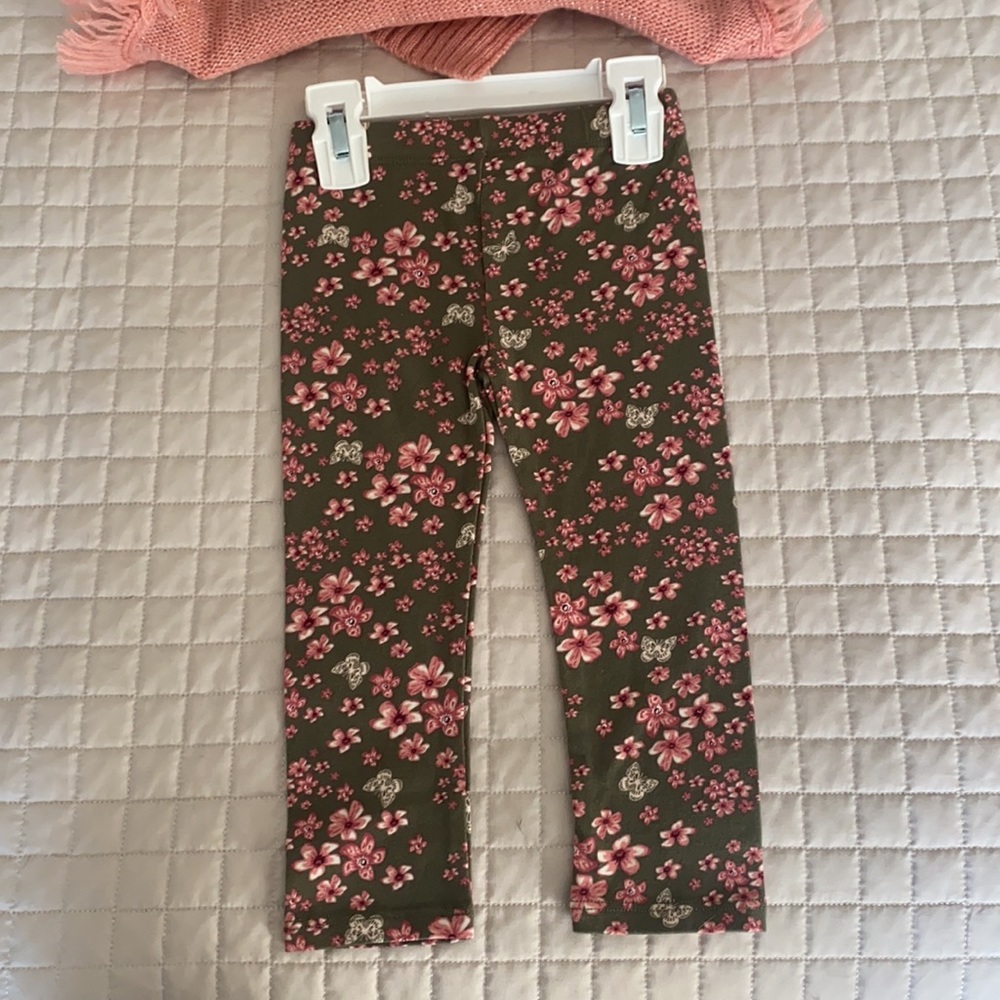 Little Lass 18m Sweater/Leggings Set NWT - Picture 3 of 4